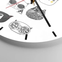 Esfera sin numeración, con rayas