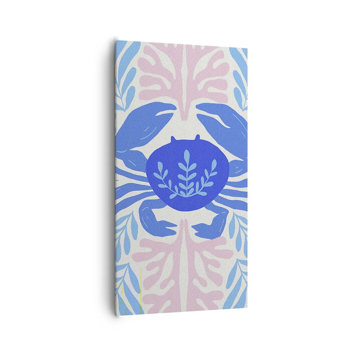 Cuadro sobre lienzo - Impresión de Imagen - Como una flor de mar - 65x120 cm