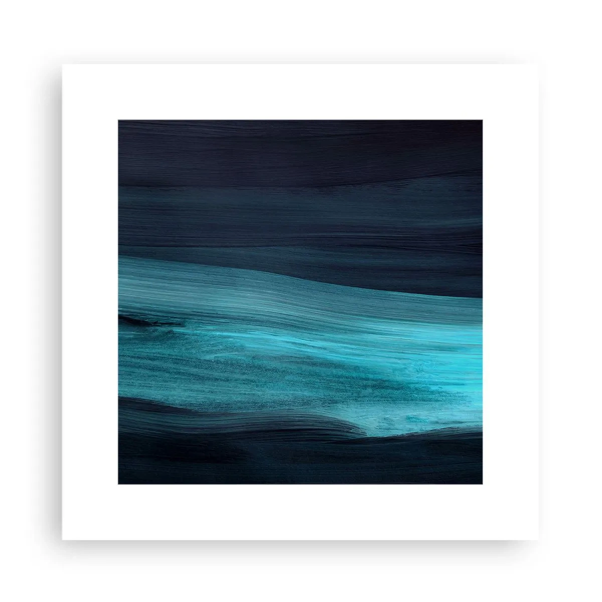 Póster - Nadar con la corriente - 30x30 cm