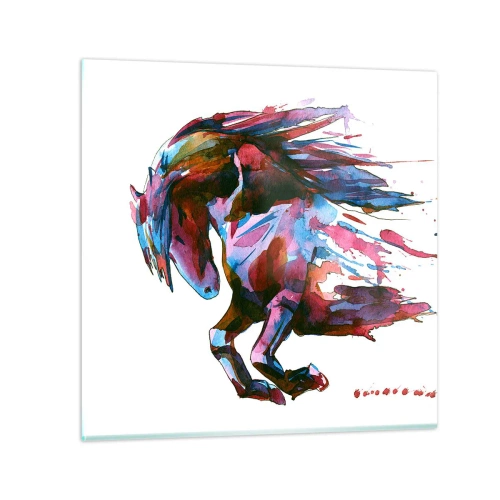 Cuadro sobre vidrio - Impresiones sobre Vidrio - En éxtasis - 30x30 cm