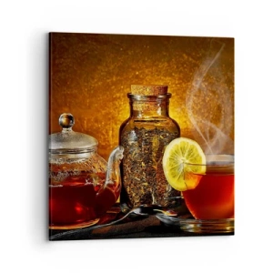 Cuadro sobre lienzo - Impresión de Imagen - Al estilo de los maestros holandeses - 70x70 cm