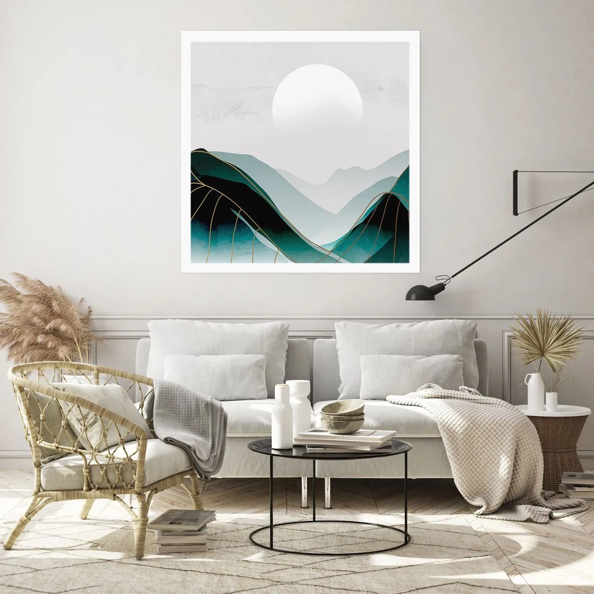 Póster - Con toda la majestuosidad - 30x30 cm