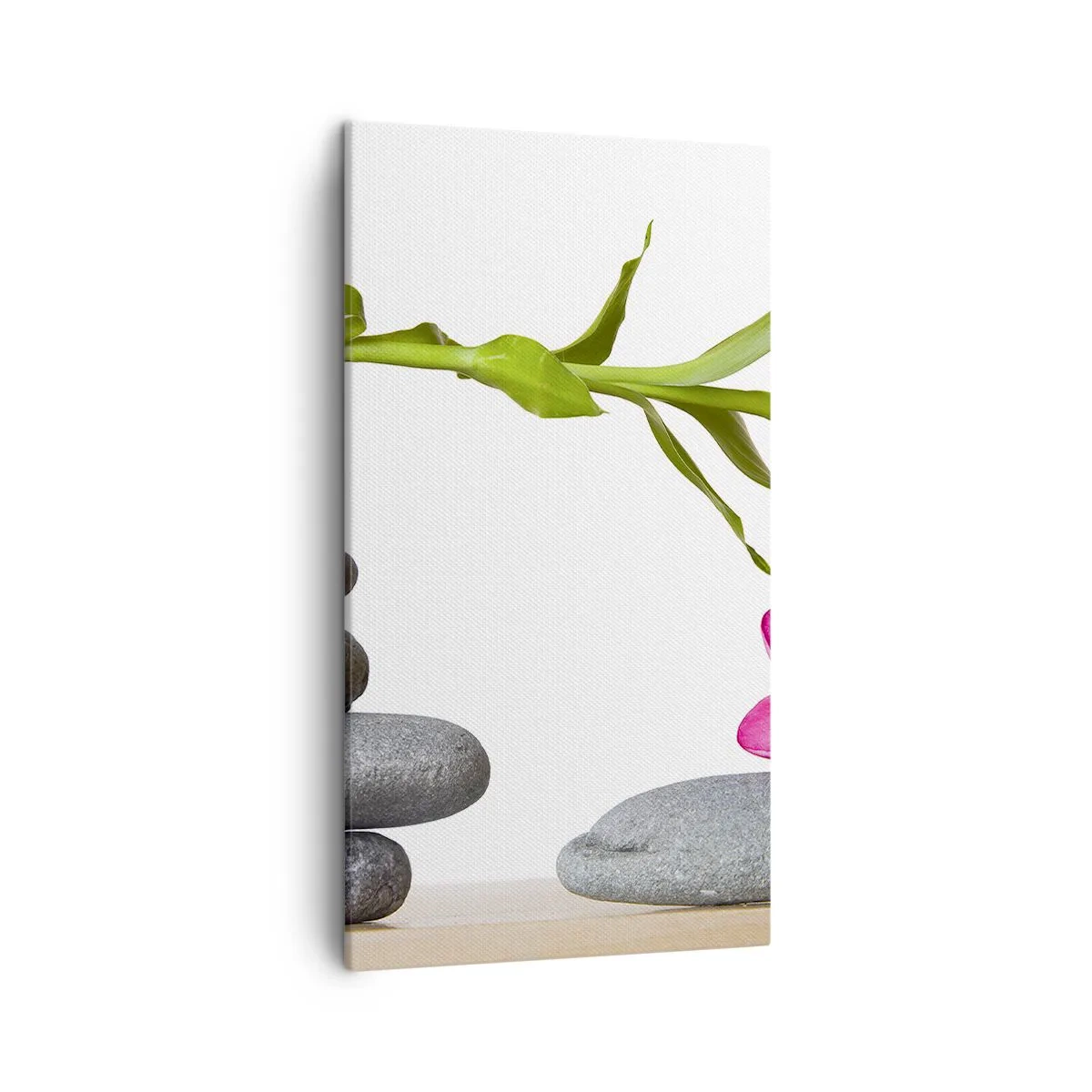 Cuadro sobre lienzo - Impresión de Imagen - Colores de la vida y duración - 45x80 cm