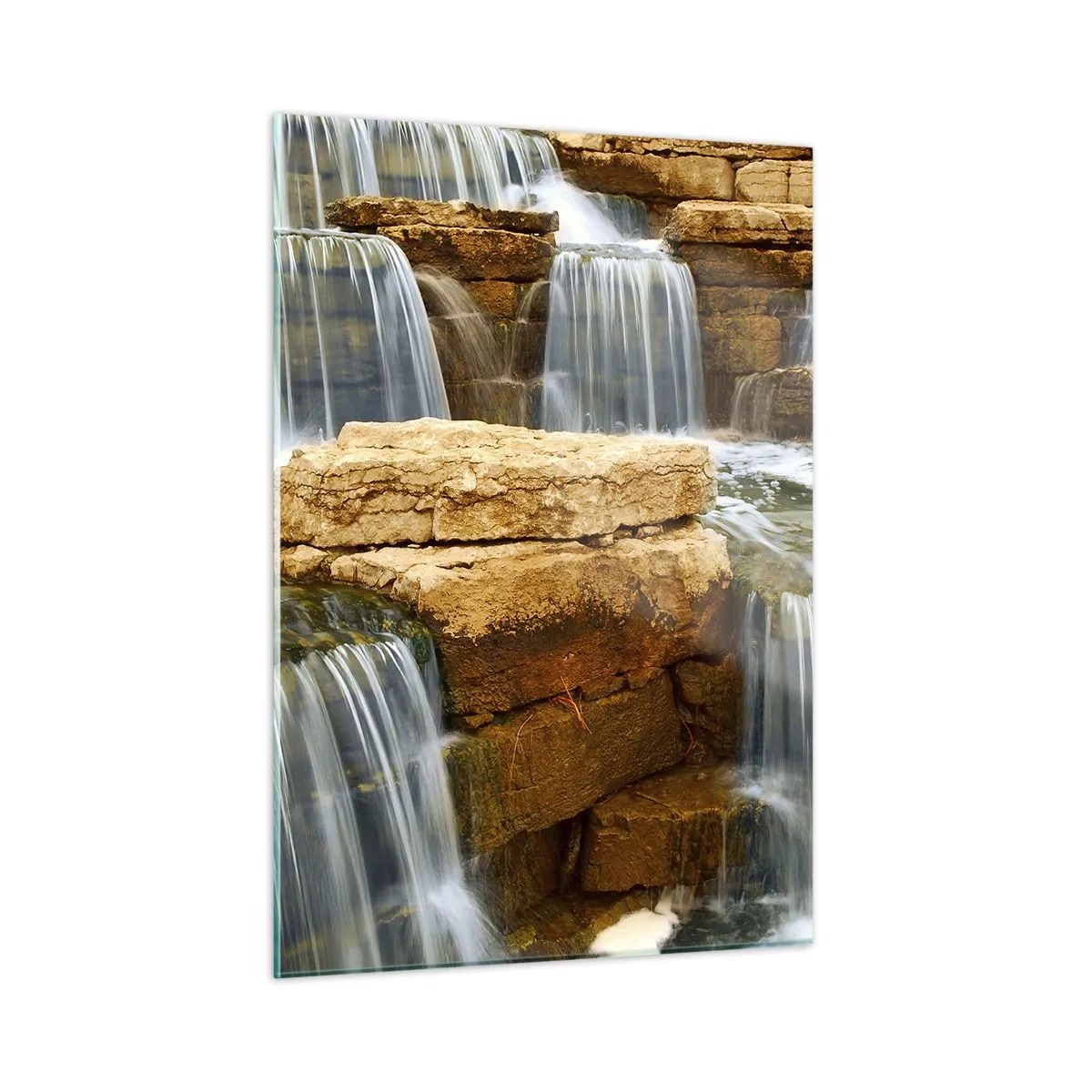 Cuadro sobre vidrio - Impresiones sobre Vidrio - Escalera al cielo - 50x70 cm