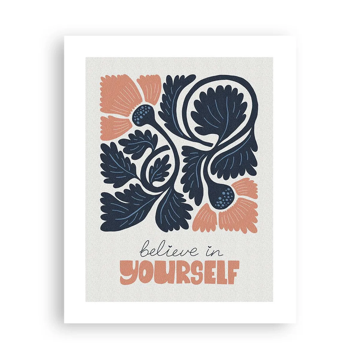 Póster - Crece y florece - 40x50 cm