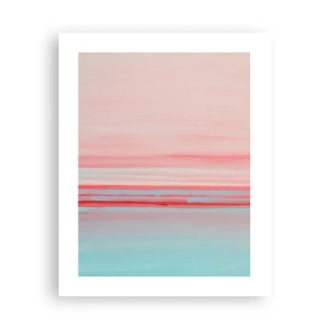 Póster - Abstracción al amanecer - 40x50 cm