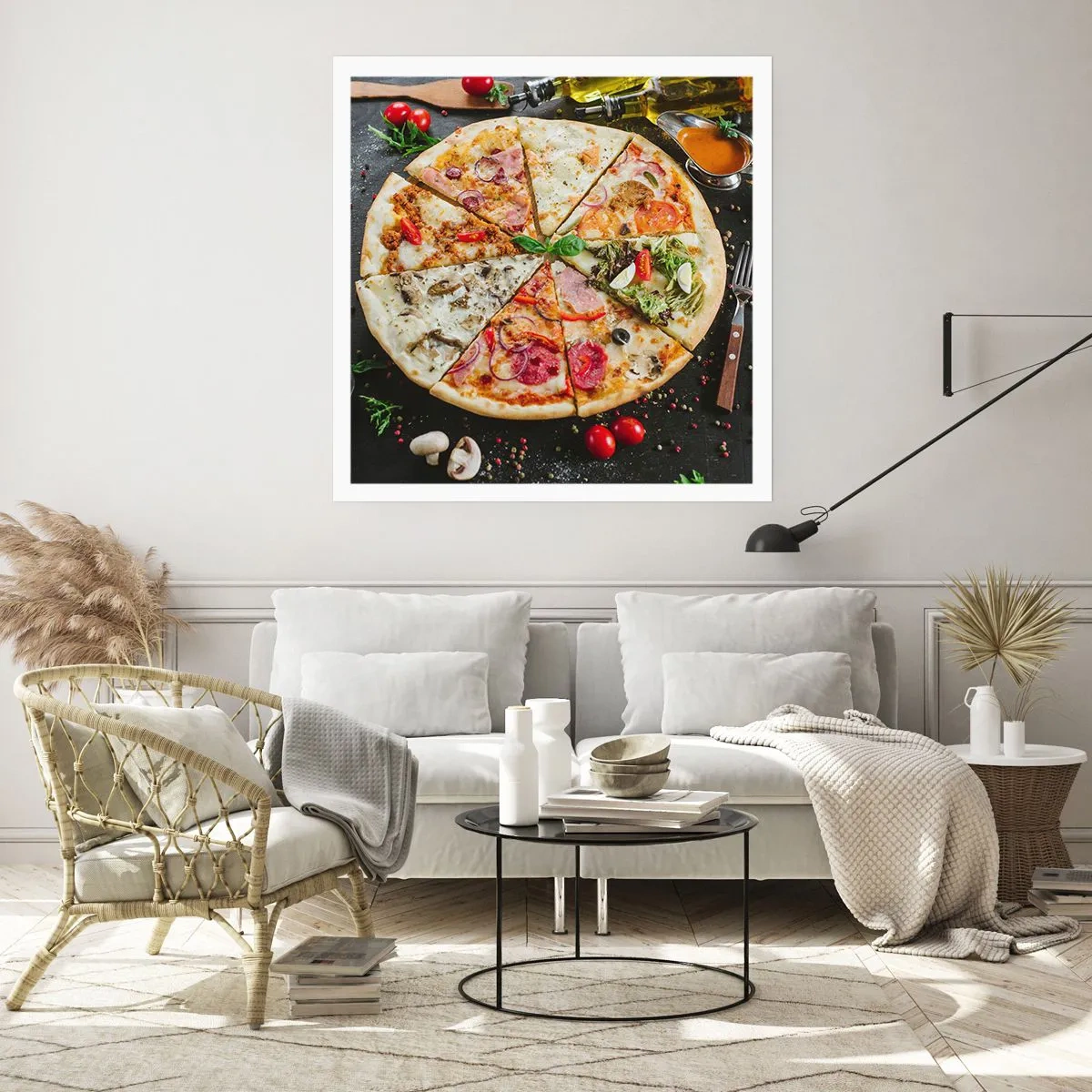 Póster - Una gama de gustos - 60x60 cm