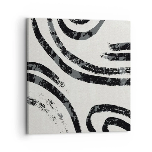 Cuadro sobre lienzo - Impresión de Imagen - A medias - 70x70 cm