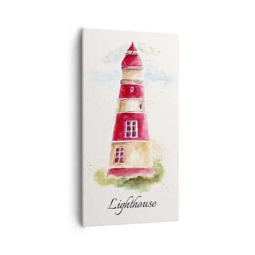 Cuadro sobre lienzo - Impresión de Imagen - Siempre observando - 55x100 cm