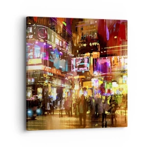 Cuadro sobre lienzo - Impresión de Imagen - En un mar de luz - 40x40 cm