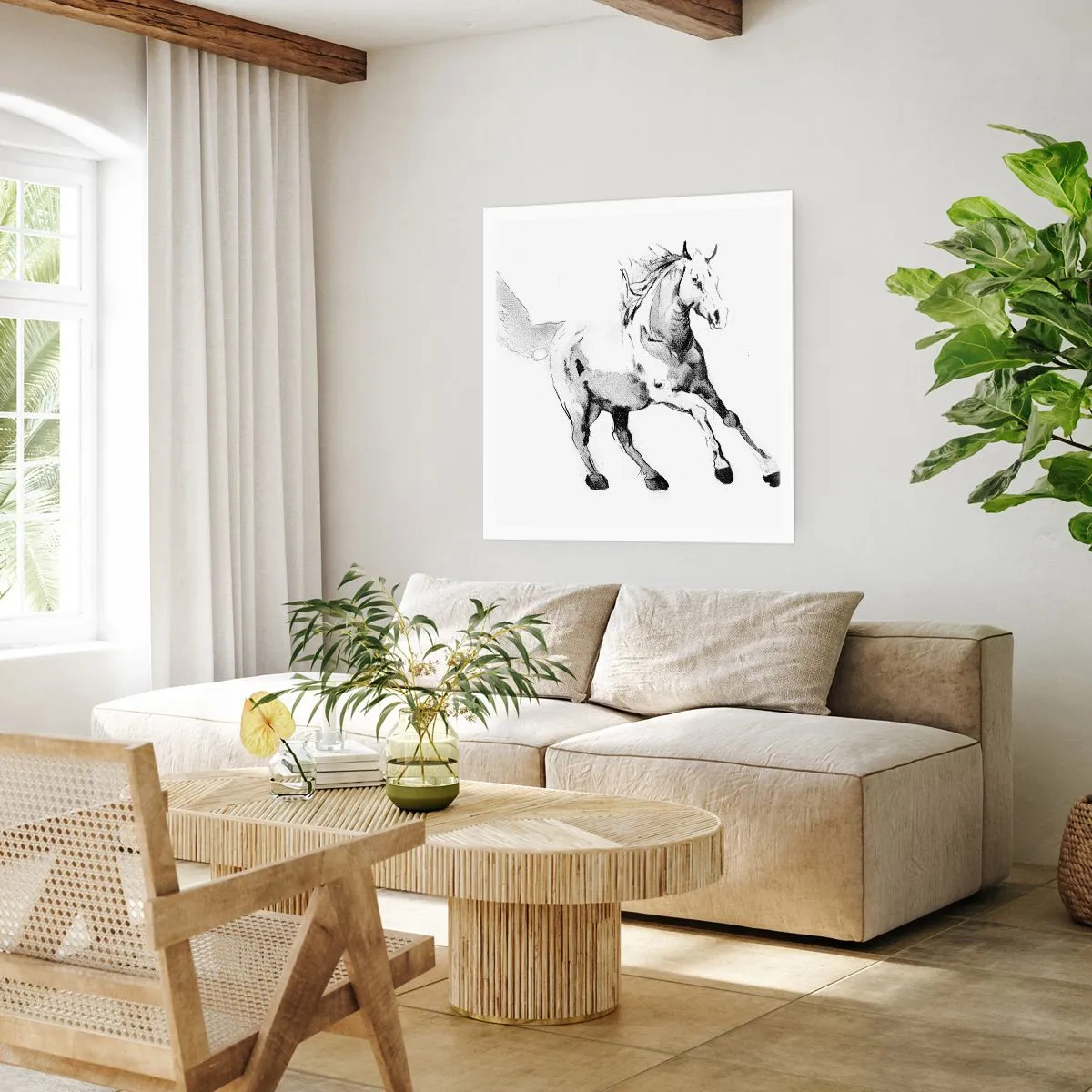 Póster - Alma indómita - 60x60 cm