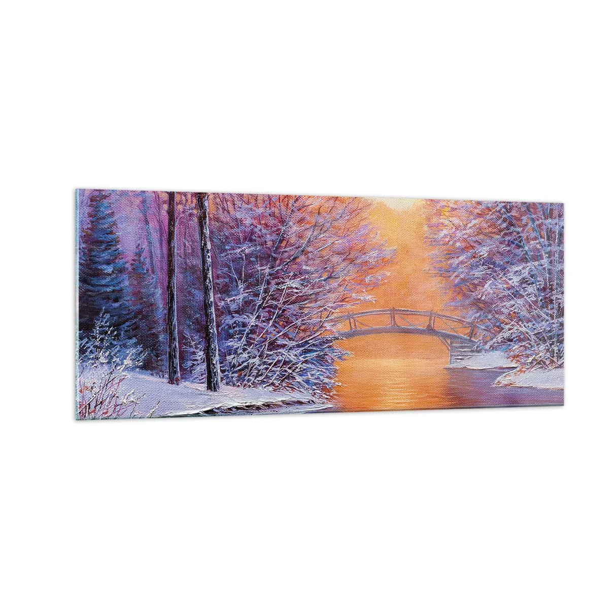 Cuadro sobre vidrio - Impresiones sobre Vidrio - Reunámonos aquí - 100x40 cm