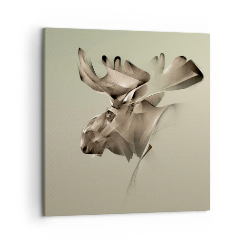 Cuadro sobre lienzo - Impresión de Imagen - El suave poder de la paz - 50x50 cm