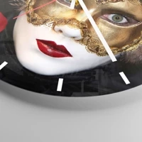 Esfera sin numeración, con rayas