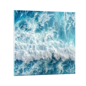 Cuadro sobre vidrio - Impresiones sobre Vidrio - Alegre y con mucho brío - 30x30 cm