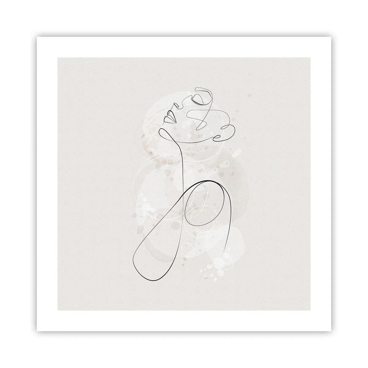 Póster - La espiral de la belleza - 50x50 cm