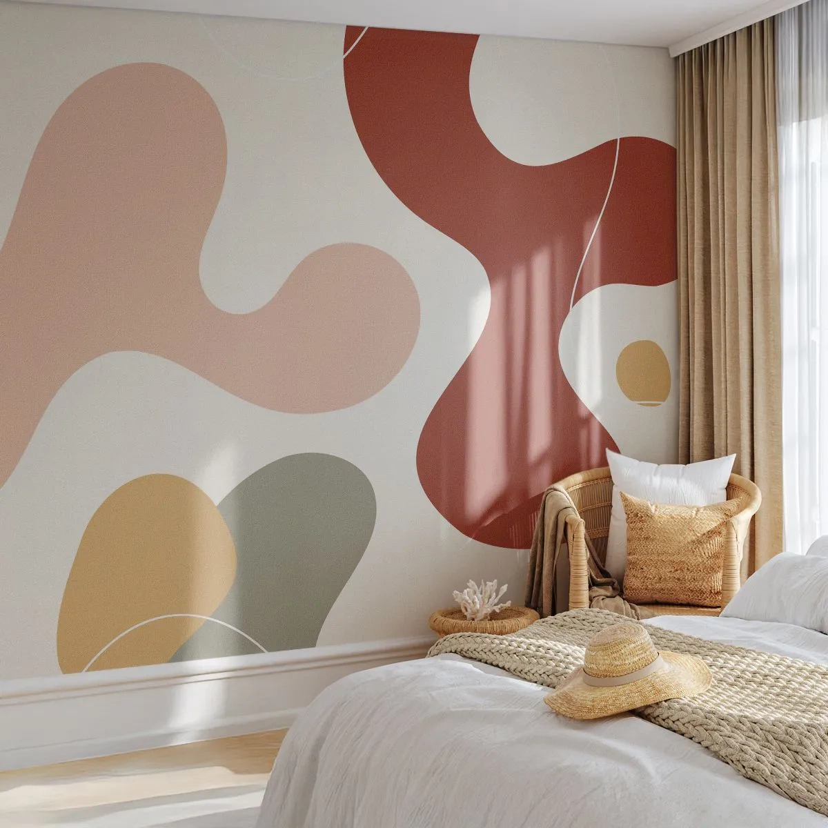 Fotomural Autadhesivo Deluxe Sticker - La esencia de la pintura - Abstracción, Pedazo, Imaginación - 350x256 cm