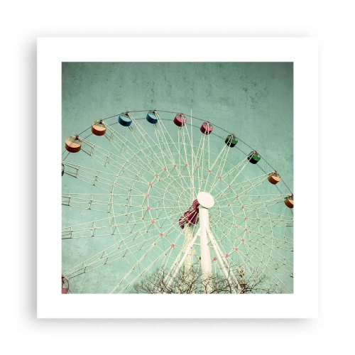 Póster - Te invitamos a jugar - 40x40 cm