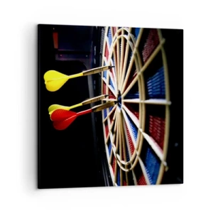 Cuadro sobre lienzo - Impresión de Imagen - En el blanco - 50x50 cm