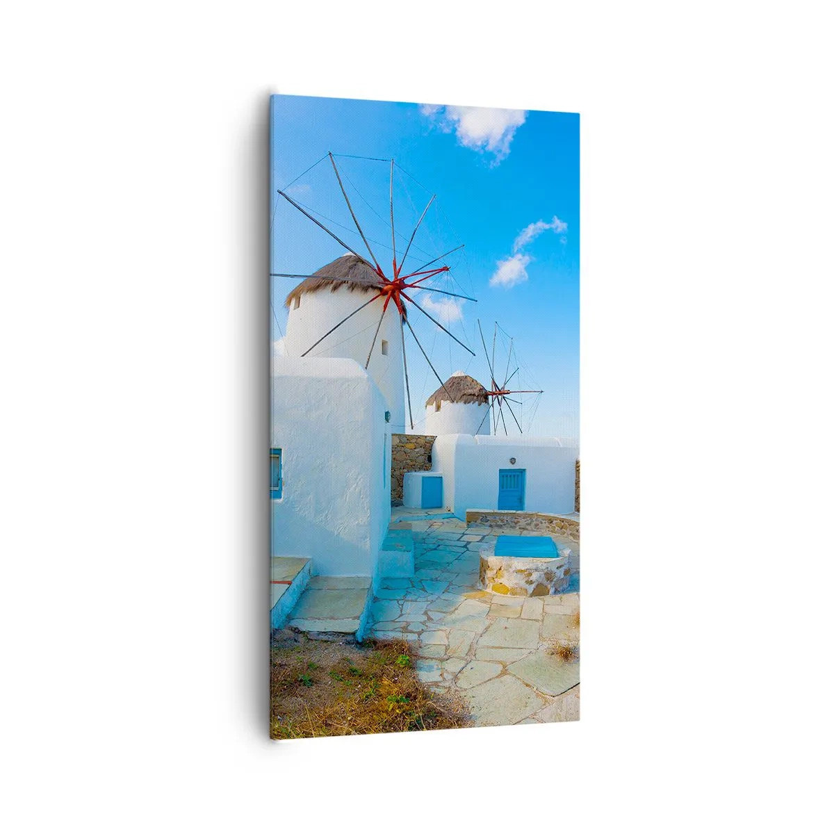Cuadro sobre lienzo - Impresión de Imagen - Viento azul marino - 65x120 cm