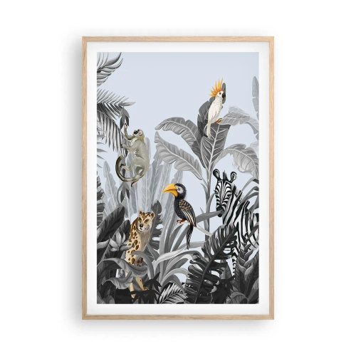 Póster en marco roble claro - Un cuento de hadas africano - 61x91 cm