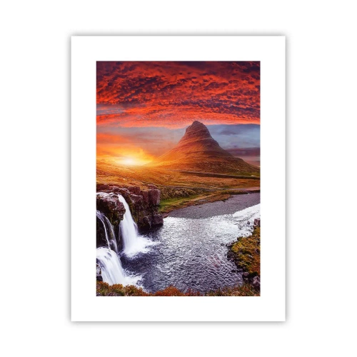 Póster - Una vista de la Tierra Media - 30x40 cm