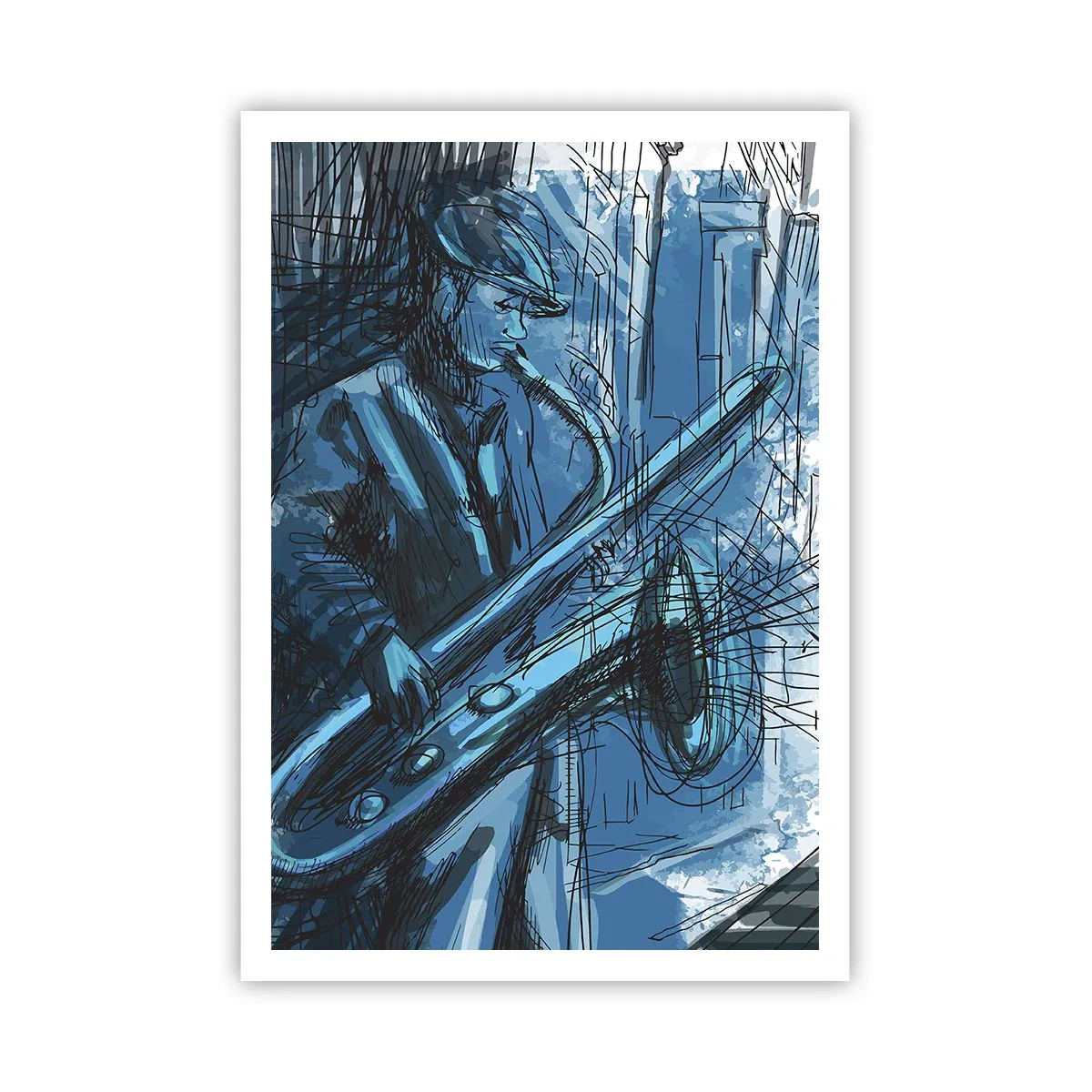 Póster - Rapsodia urbana - 70x100 cm