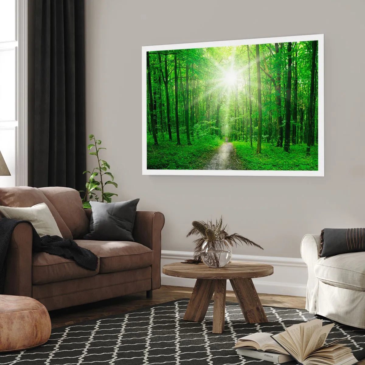 Póster - Catedral verde - 70x50 cm