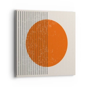 Cuadro sobre lienzo - Impresión de Imagen - Siempre el sol - 40x40 cm