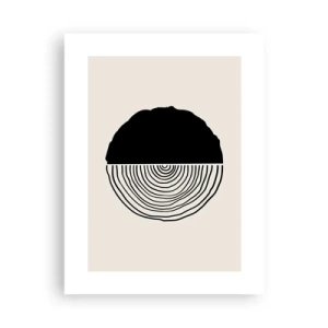 Póster - Mitad y mitad - 30x40 cm