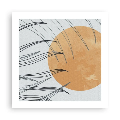 Póster - Siempre hacia el sol - 50x50 cm