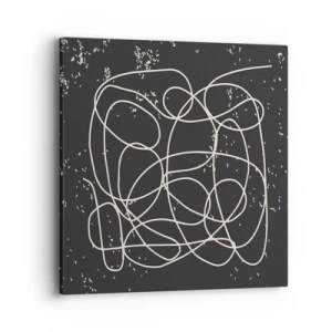 Cuadro sobre lienzo - Impresión de Imagen - Pensamientos errantes - 40x40 cm