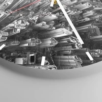 Esfera sin numeración, con rayas