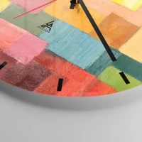 Esfera sin numeración, con rayas