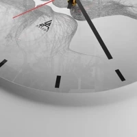 Esfera sin numeración, con rayas