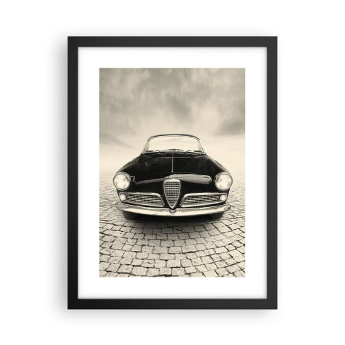 Póster en marco negro - ¿Y cómo no quererme? - 30x40 cm