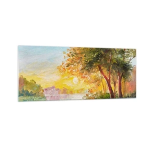 Cuadro sobre vidrio - Impresiones sobre Vidrio - Ensueño - 100x40 cm