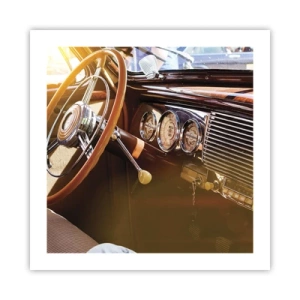 Póster - Un soplo de lujo del pasado - 50x50 cm