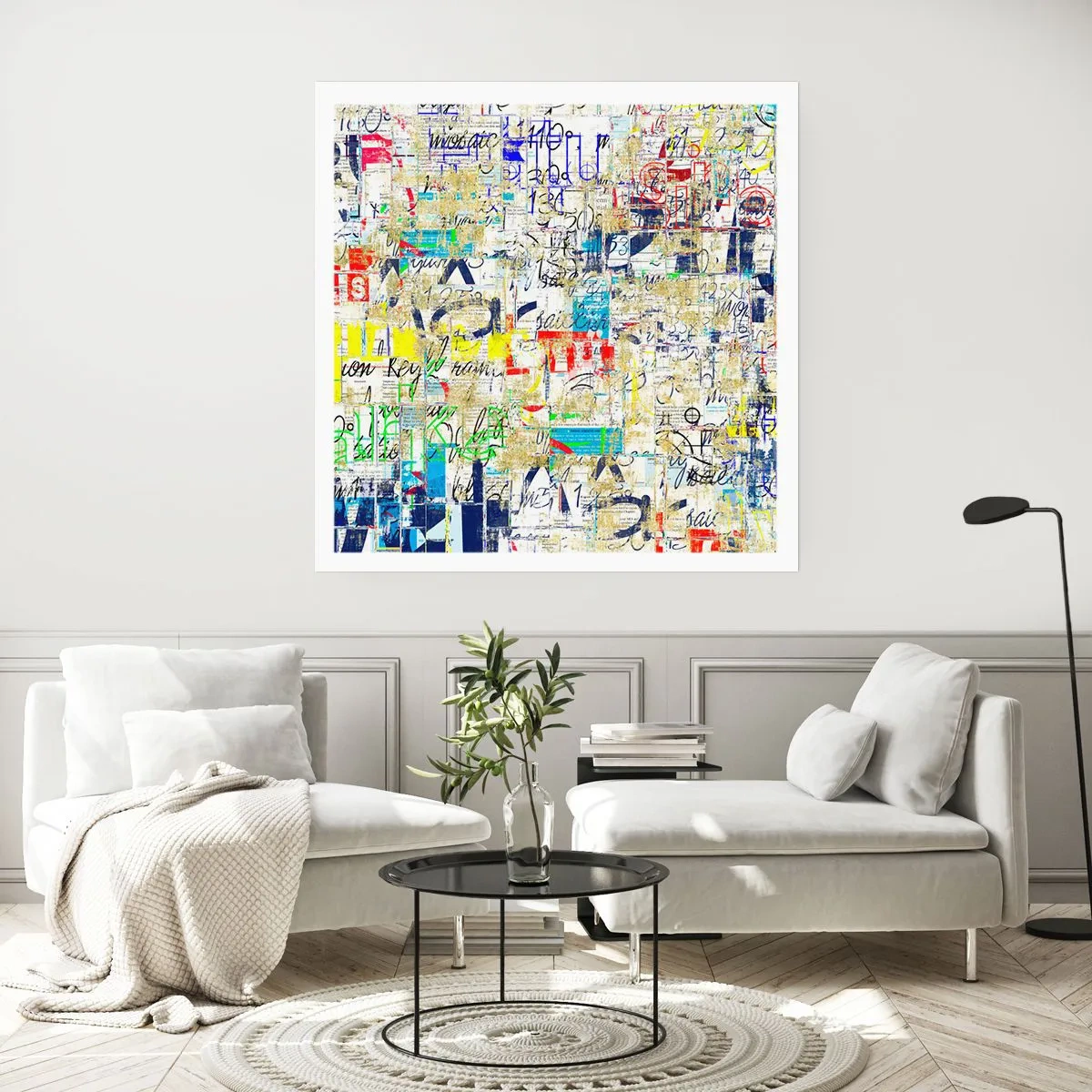 Póster - Simplemente agradable a la vista - 40x40 cm
