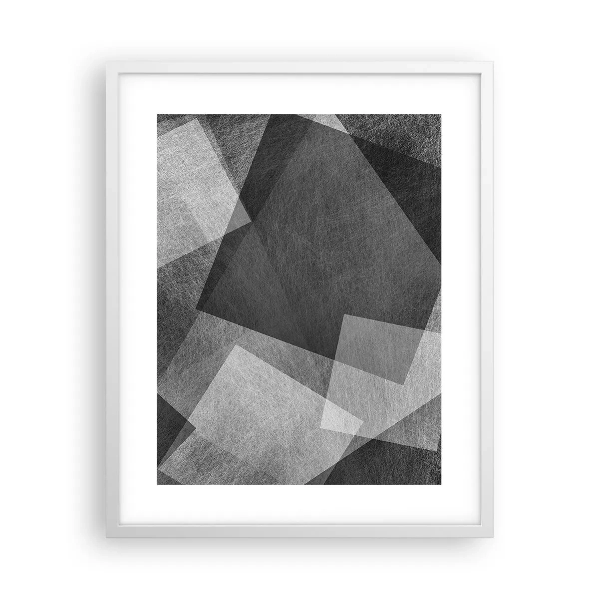 Póster en marco blanco - Un símbolo eterno de permanencia y orden - 40x50 cm