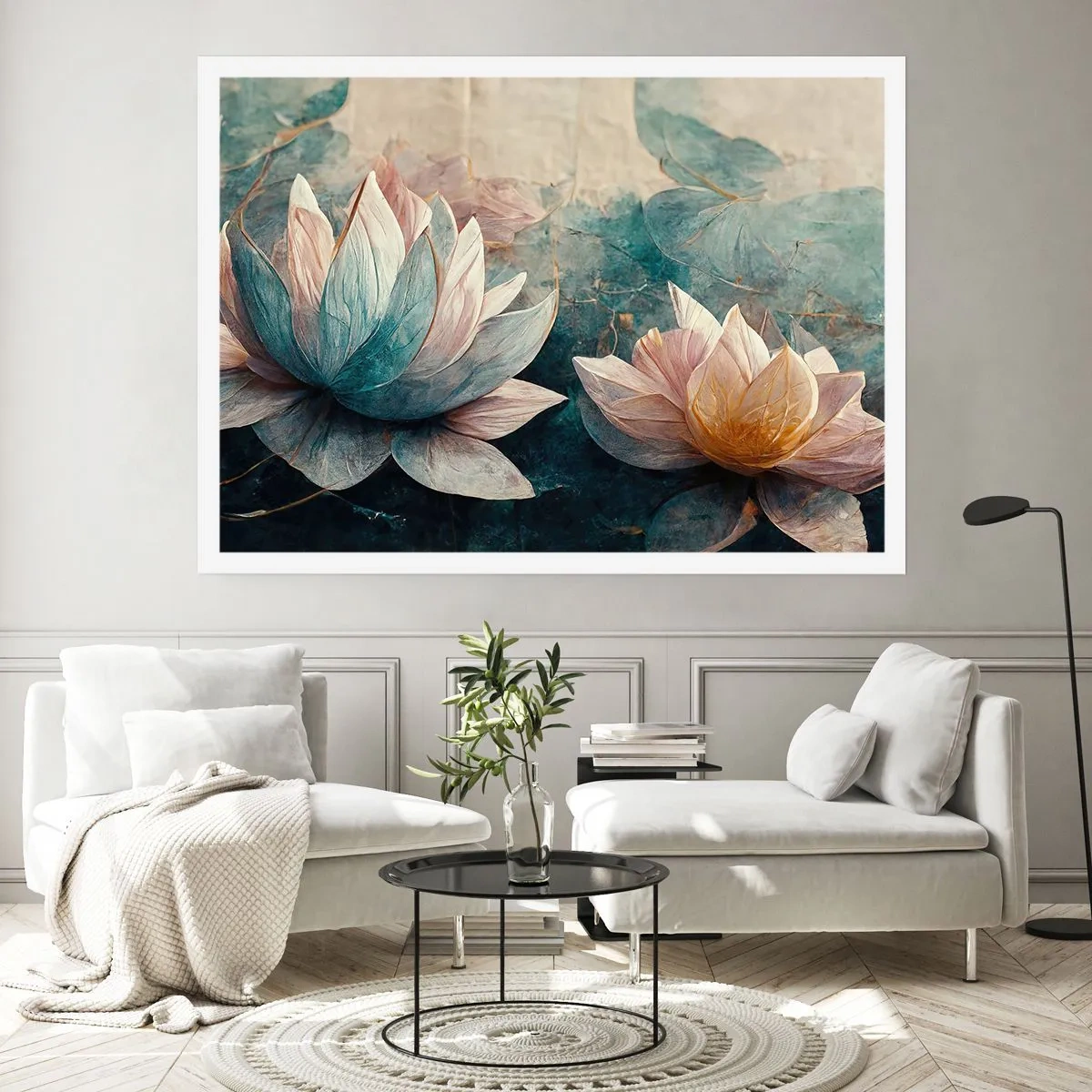 Póster - Estrellas de lago - 40x30 cm