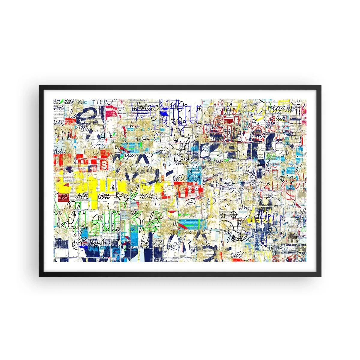 Póster en marco negro - Simplemente agradable a la vista - 91x61 cm