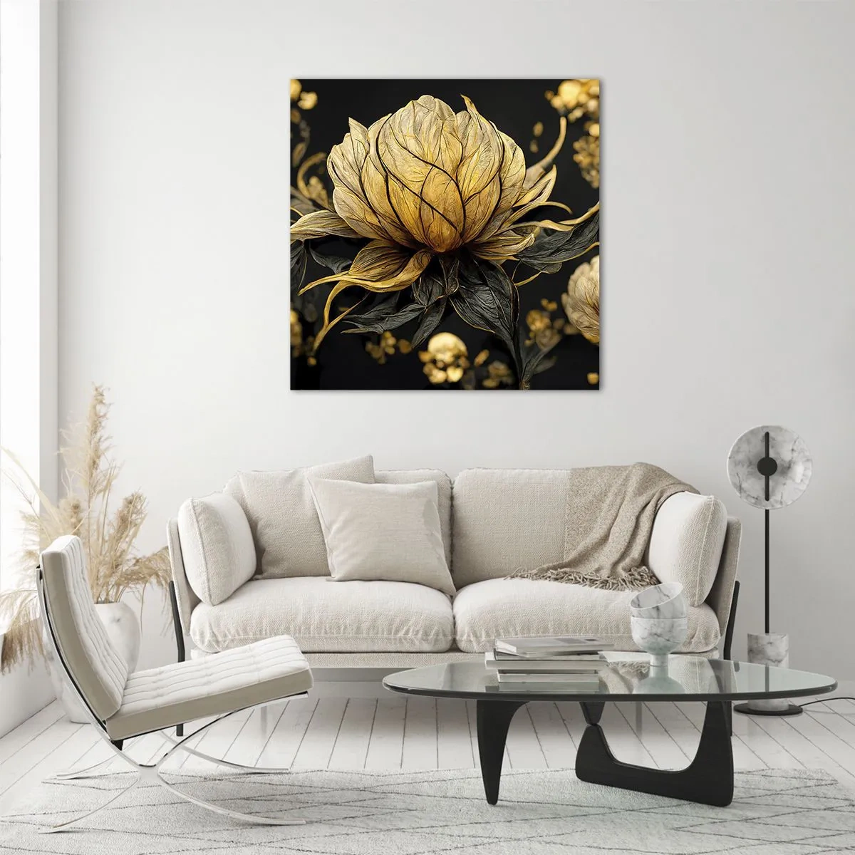 Cuadro sobre vidrio - Impresiones sobre Vidrio - Sutil fragilidad - 40x40 cm