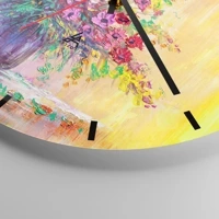 Esfera sin numeración, con rayas