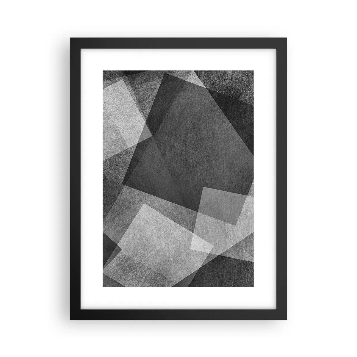 Póster en marco negro - Un símbolo eterno de permanencia y orden - 30x40 cm