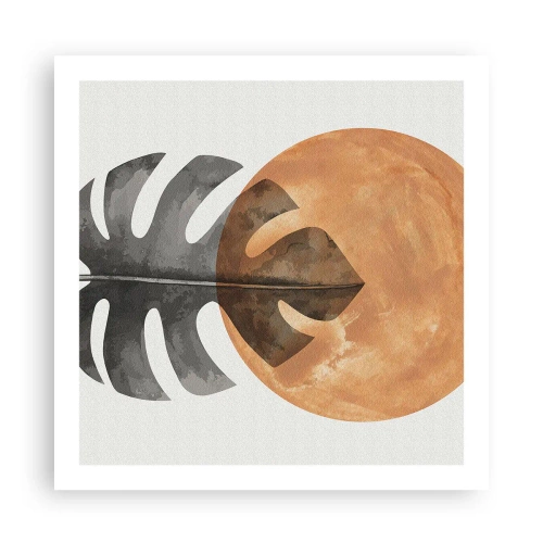 Póster - Siempre el sol - 60x60 cm