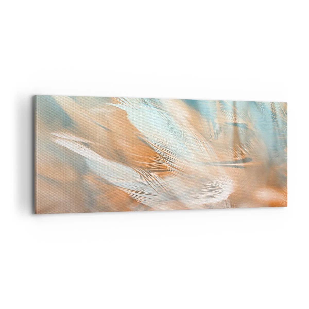 Cuadro sobre lienzo - Impresión de Imagen - En la tierra de la suavidad - 100x40 cm