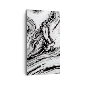 Cuadro sobre lienzo - Impresión de Imagen - Al principio existía el caos - 45x80 cm