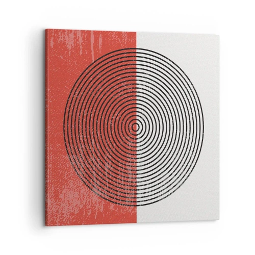 Cuadro sobre lienzo - Impresión de Imagen - En el corazón de la misma - 60x60 cm