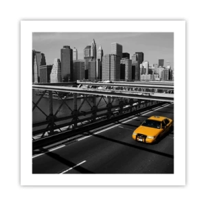 Póster - El color de la gran ciudad - 50x50 cm